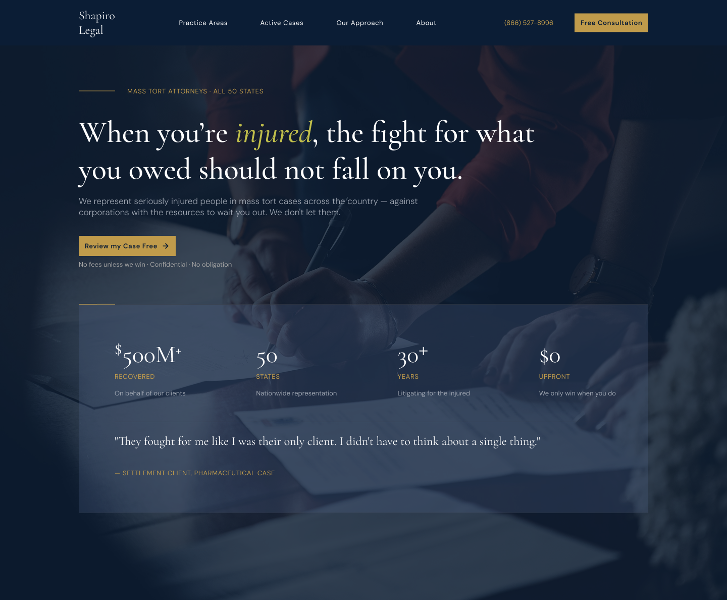 Shapiro hero type specimen