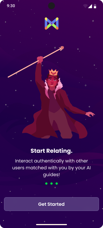 Meetamore onboarding — screen 3